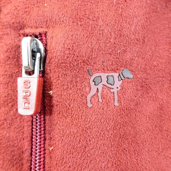 SOUTHERN POINT CO. Bennington Vest XXL Gray Burgundy Outerwear Hunting Sherpa - Picture 3 of 9